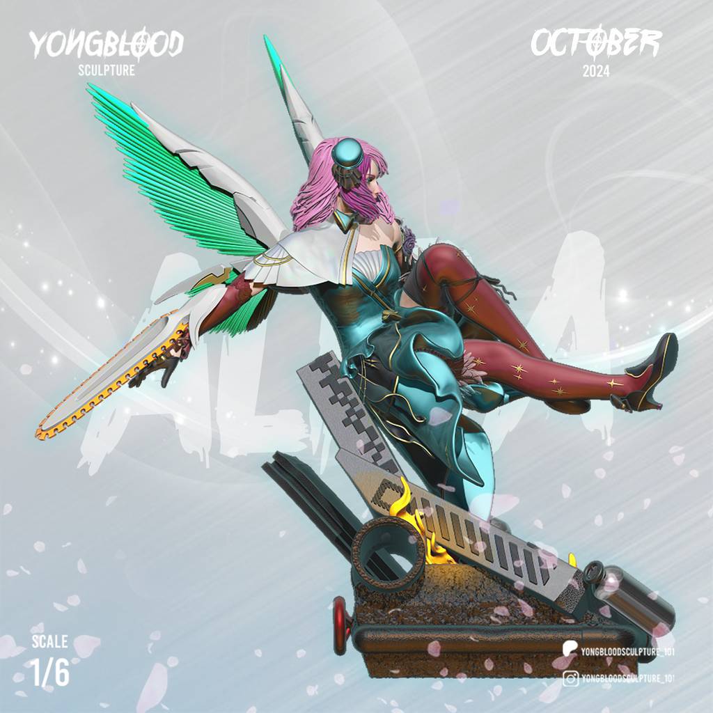 P站图纸印象馆 Yongblood Sculpture 铁拳 阿丽莎·波斯克诺维奇 Yongblood Sculpture 铁拳 阿丽莎·波斯克诺维奇