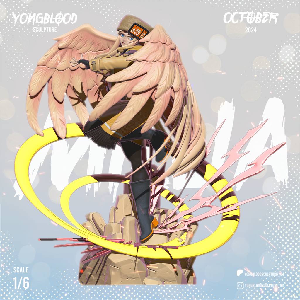 P站图纸印象馆 Yongblood Sculpture 罪恶装备 米莉亚 雷杰 Yongblood Sculpture 罪恶装备 米莉亚 雷杰