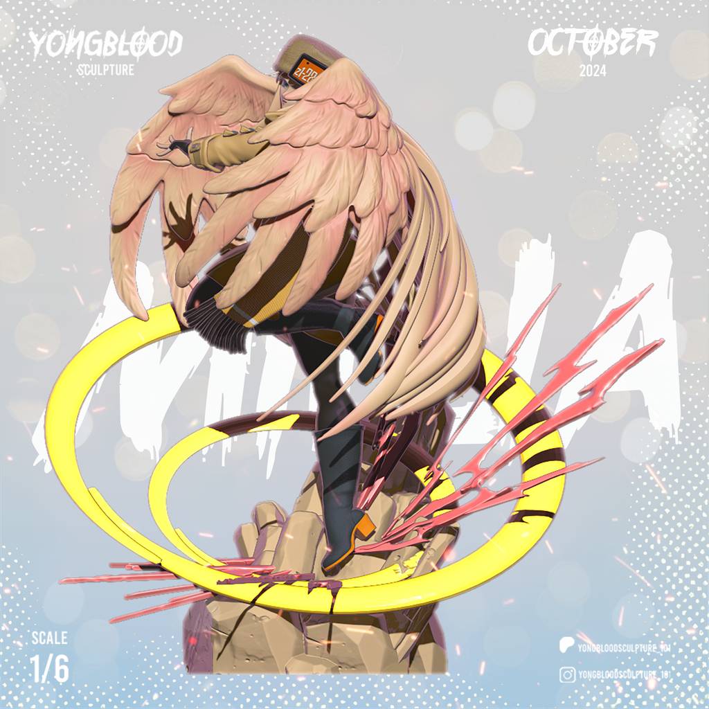 P站图纸印象馆 Yongblood Sculpture 罪恶装备 米莉亚 雷杰 Yongblood Sculpture 罪恶装备 米莉亚 雷杰