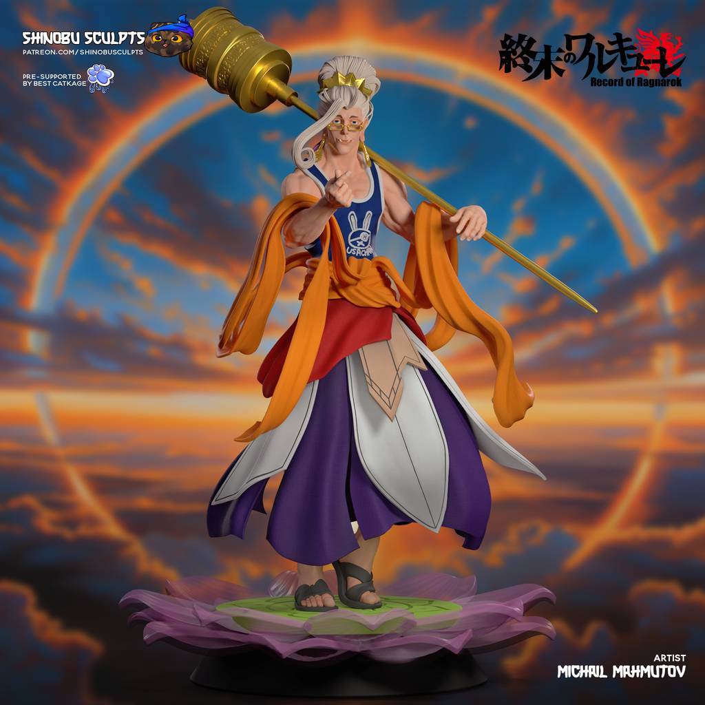 P站图纸印象馆 Shinobu Sculpts 终末的女武神 释迦牟尼 Shinobu Sculpts 终末的女武神 释迦牟尼