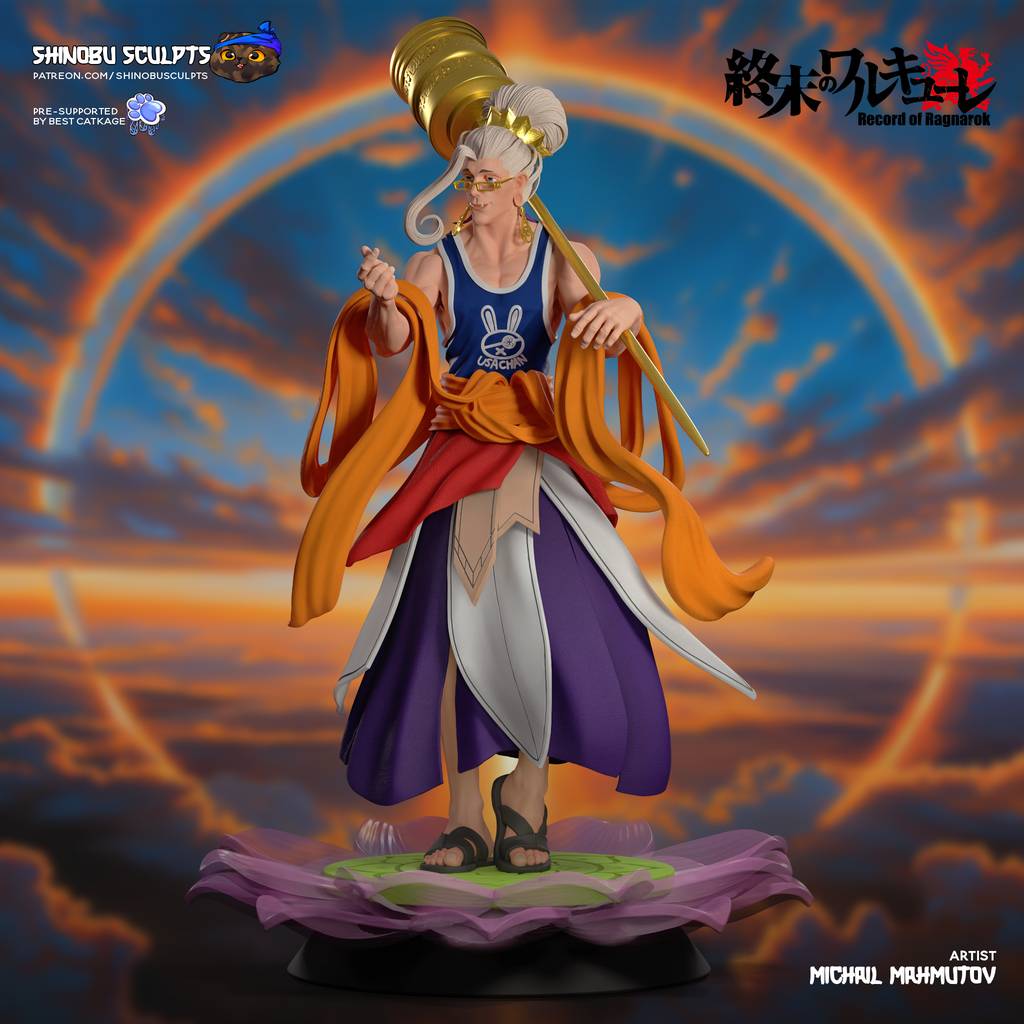 P站图纸印象馆 Shinobu Sculpts 终末的女武神 释迦牟尼 Shinobu Sculpts 终末的女武神 释迦牟尼