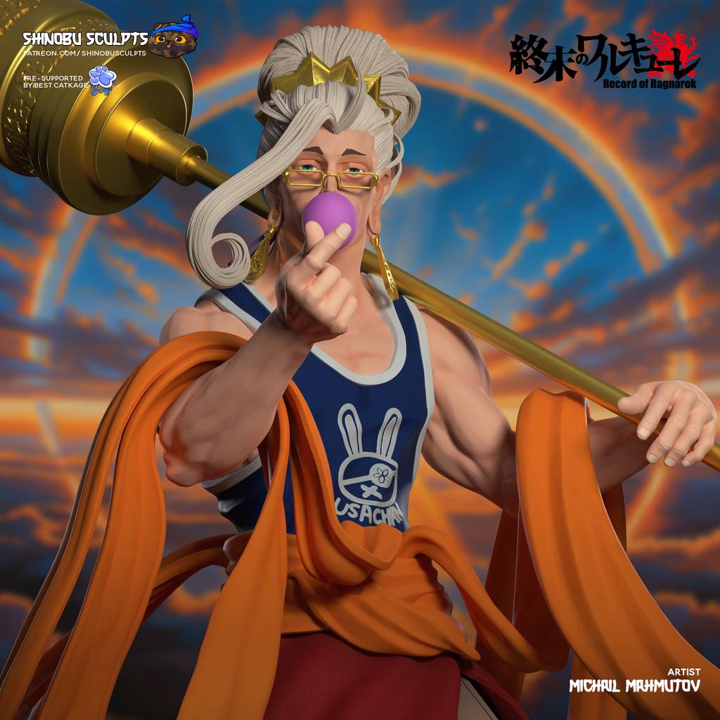 P站图纸印象馆 Shinobu Sculpts 终末的女武神 释迦牟尼 Shinobu Sculpts 终末的女武神 释迦牟尼