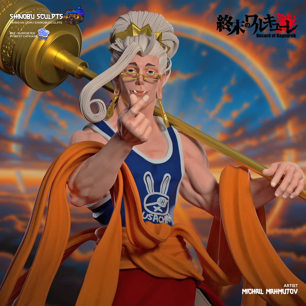 P站图纸印象馆 Shinobu Sculpts 终末的女武神 释迦牟尼 Shinobu Sculpts 终末的女武神 释迦牟尼