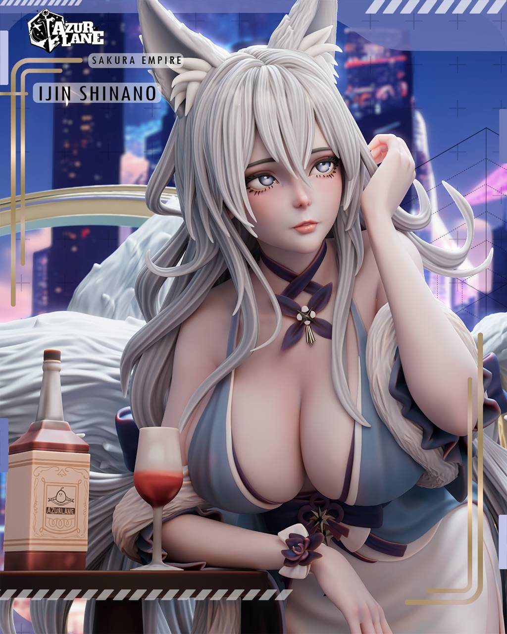 P站图纸印象馆 Hybris 碧蓝航线 信浓 Hybris 碧蓝航线 信浓