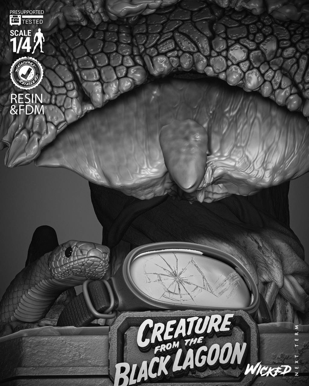 P站图纸印象馆 3DWicked 黑湖妖谭 3DWicked 黑湖妖谭