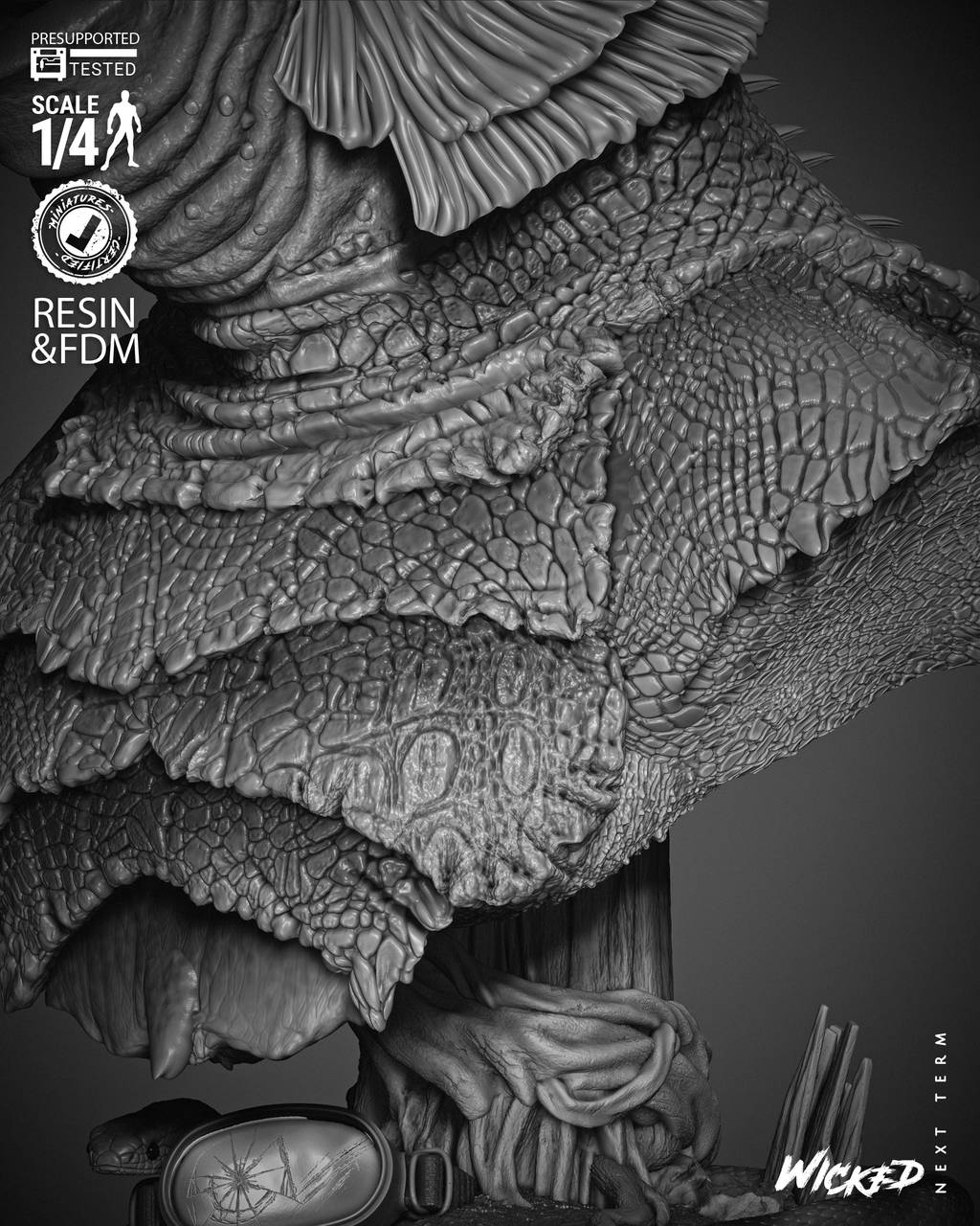 P站图纸印象馆 3DWicked 黑湖妖谭 3DWicked 黑湖妖谭