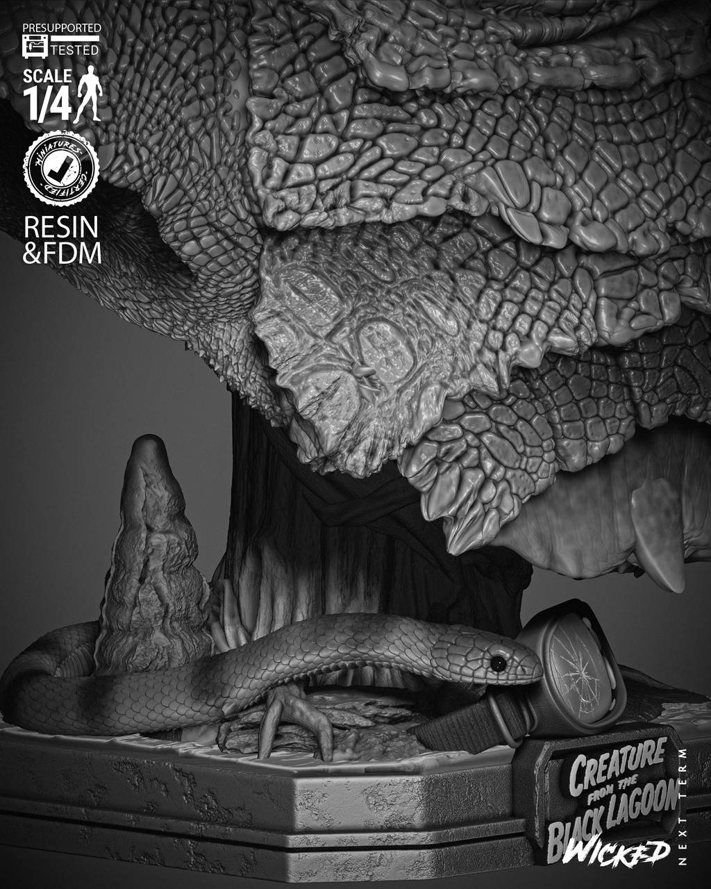 P站图纸印象馆 3DWicked 黑湖妖谭 3DWicked 黑湖妖谭