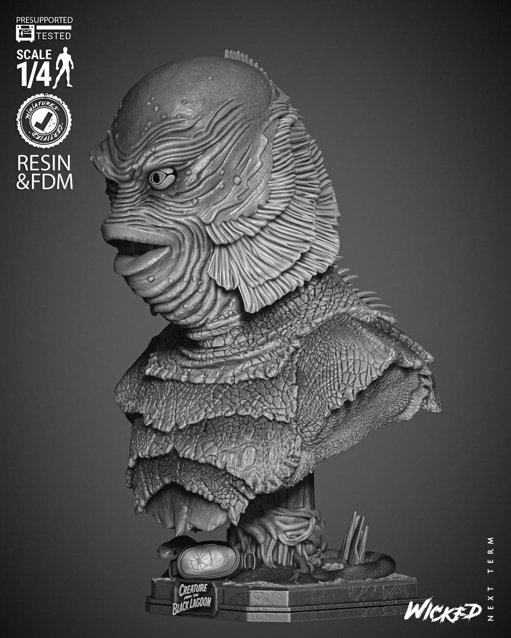 P站图纸印象馆 3DWicked 黑湖妖谭 3DWicked 黑湖妖谭