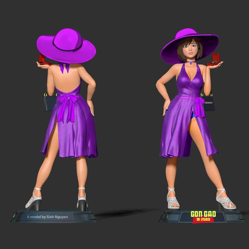 P站图纸印象馆 Sinh Nguyen 购物女郎 Sinh Nguyen 购物女郎