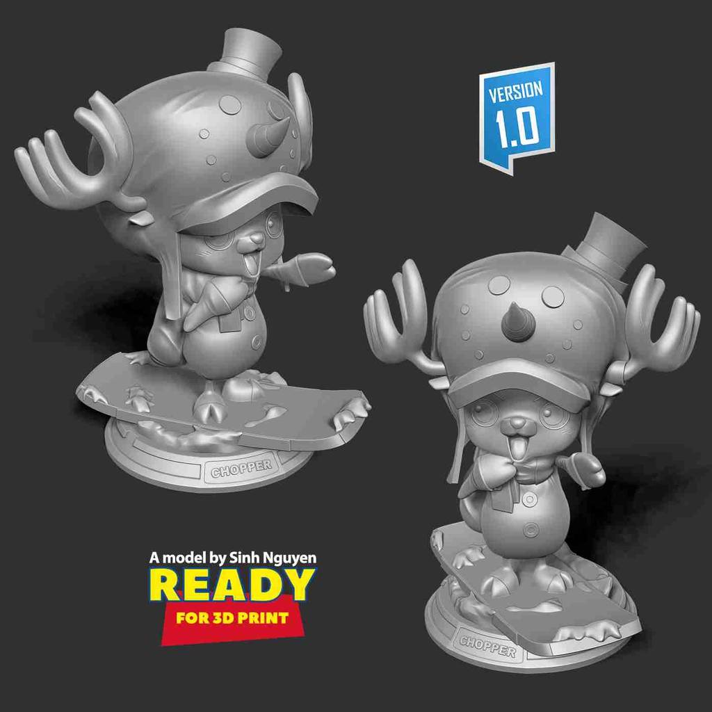 P站图纸印象馆 Sinh Nguyen 航海王 乔巴 Sinh Nguyen 航海王 乔巴