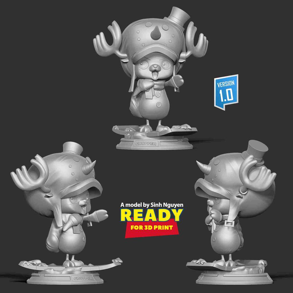 P站图纸印象馆 Sinh Nguyen 航海王 乔巴 Sinh Nguyen 航海王 乔巴