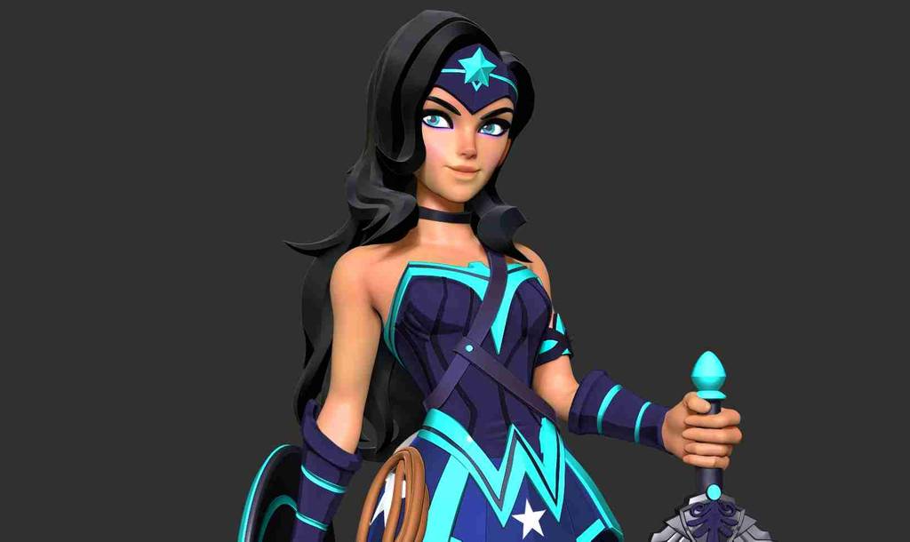 P站图纸印象馆 Sinh Nguyen DC漫画 神奇女侠 Sinh Nguyen DC漫画 神奇女侠