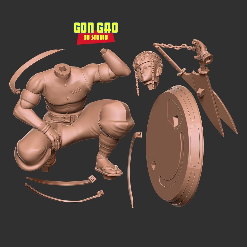 P站图纸印象馆 Sinh Nguyen 鬼灭之刃 宇髓天元 Sinh Nguyen 鬼灭之刃 宇髓天元