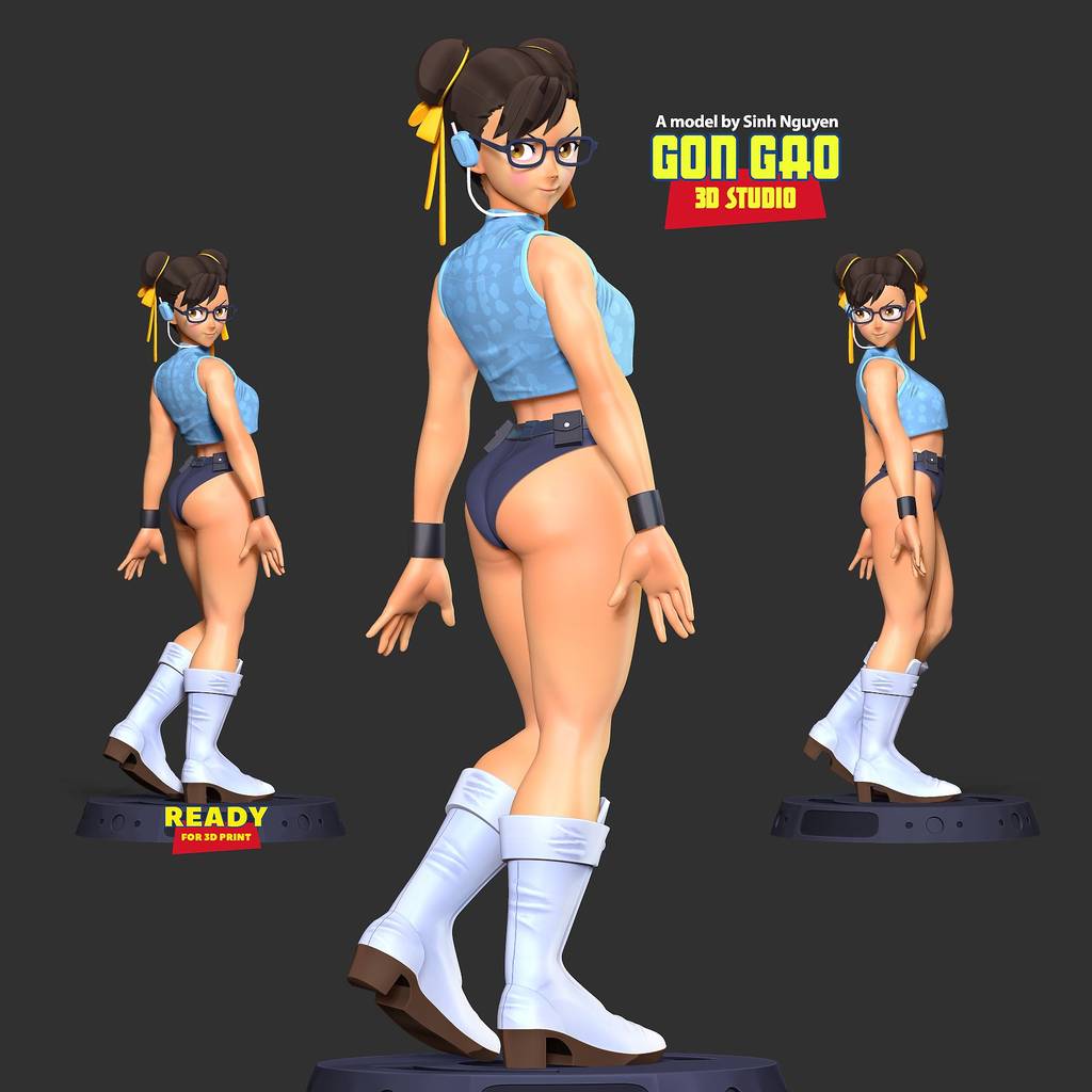 P站图纸印象馆 Sinh Nguyen 街头霸王 春丽 Sinh Nguyen 街头霸王 春丽