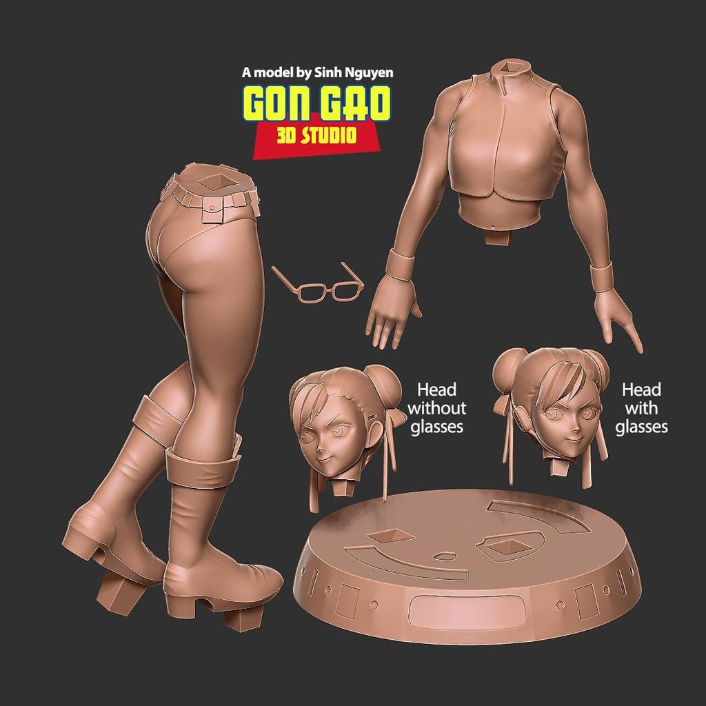 P站图纸印象馆 Sinh Nguyen 街头霸王 春丽 Sinh Nguyen 街头霸王 春丽