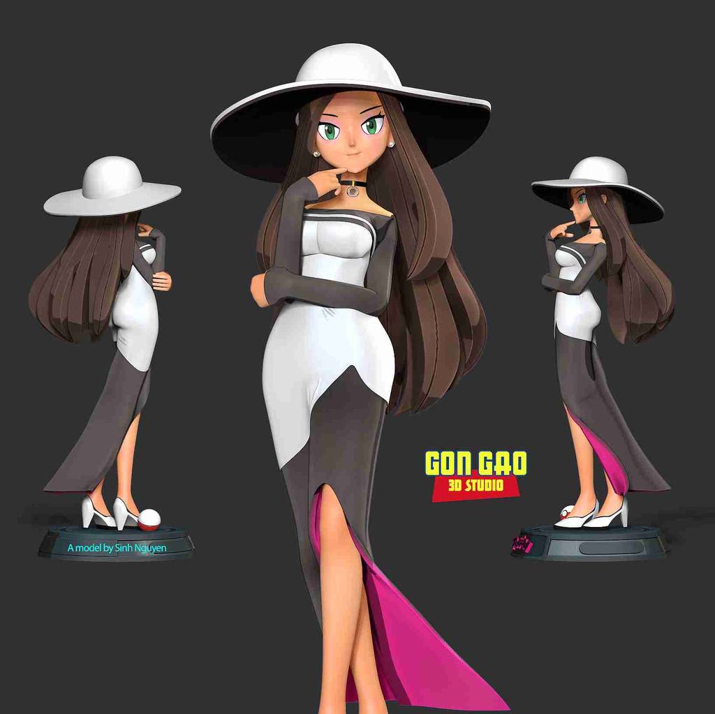 P站图纸印象馆 Sinh Nguyen 精灵宝可梦 梅丽莎 Sinh Nguyen 精灵宝可梦 梅丽莎