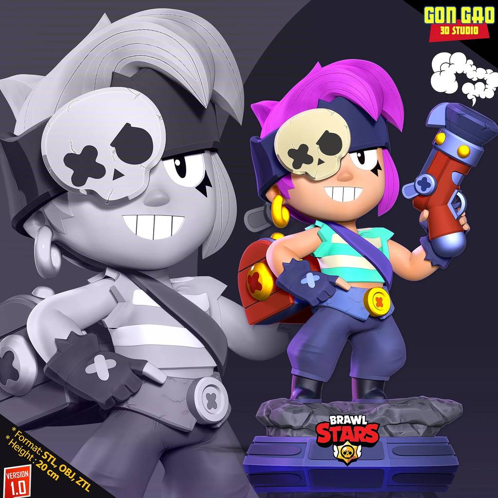 P站图纸印象馆 Sinh Nguyen 荒野乱斗 潘妮 Sinh Nguyen 荒野乱斗 潘妮