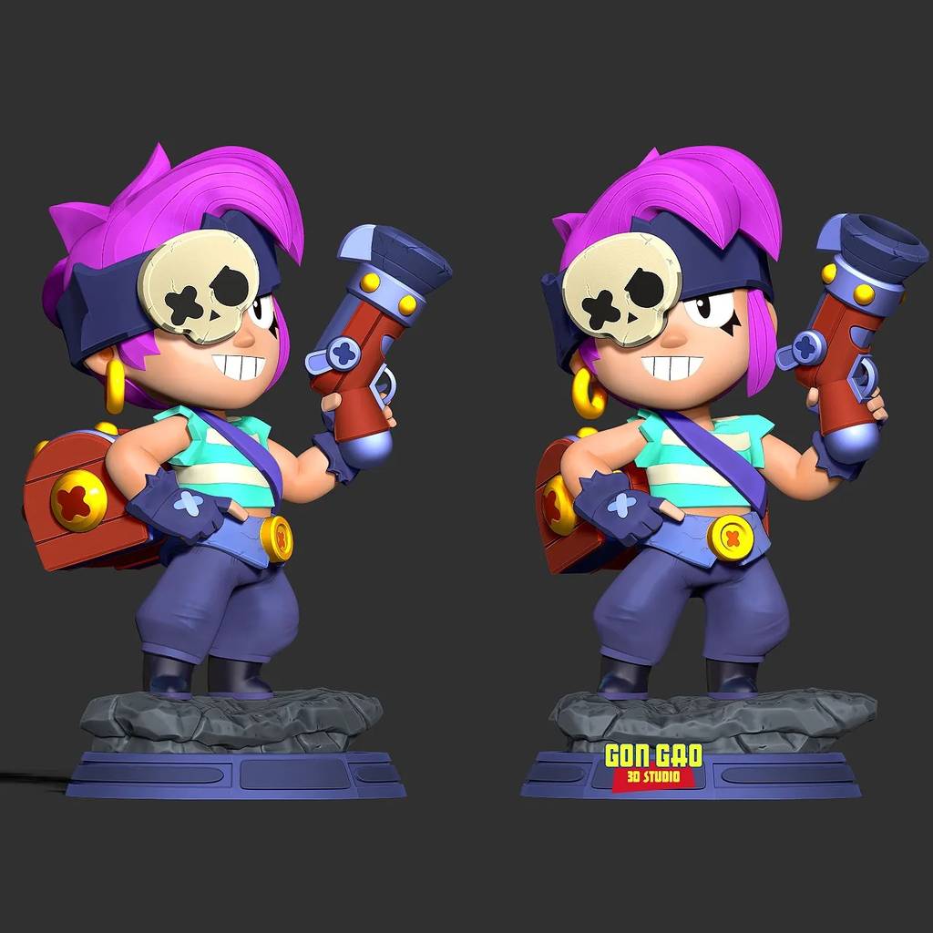 P站图纸印象馆 Sinh Nguyen 荒野乱斗 潘妮 Sinh Nguyen 荒野乱斗 潘妮