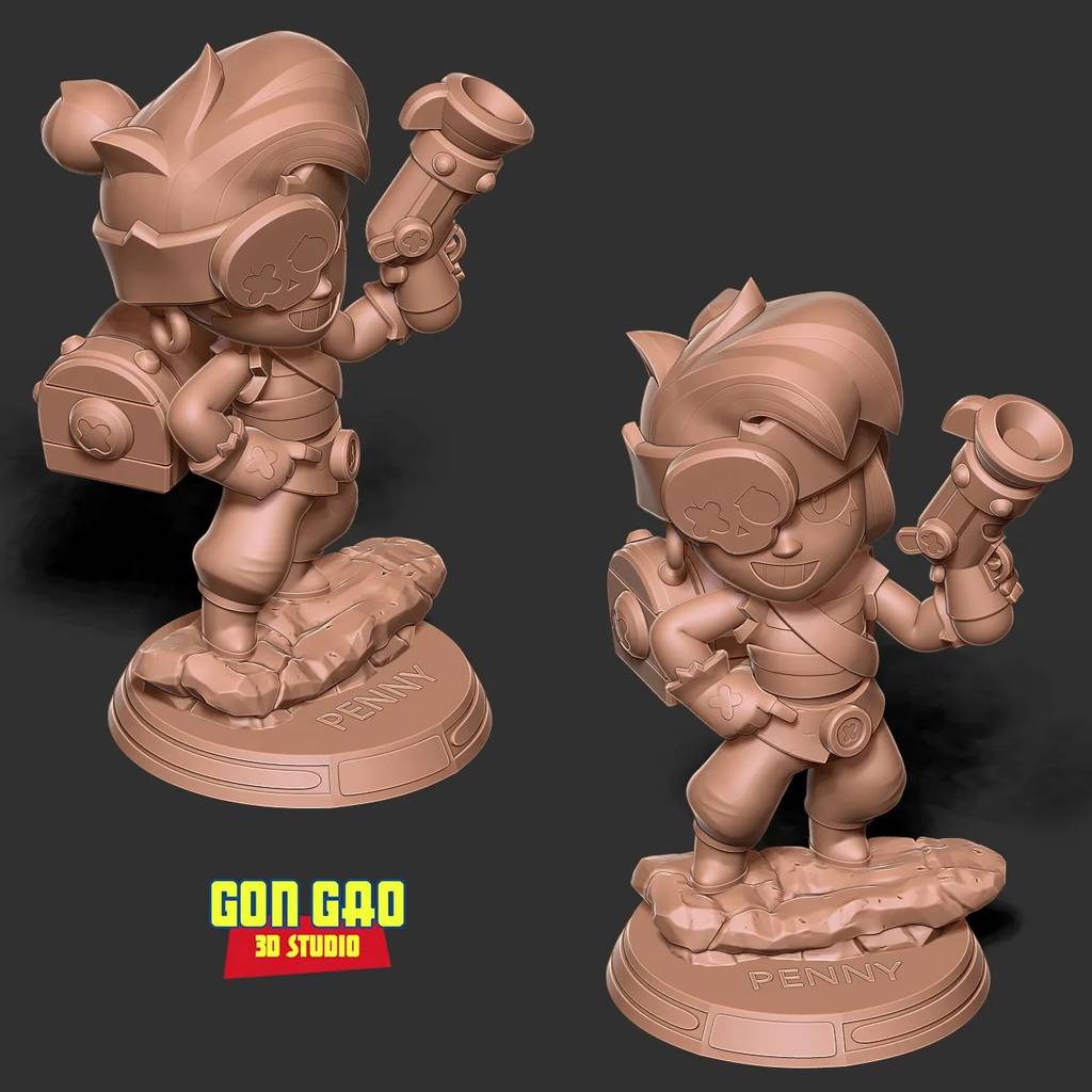 P站图纸印象馆 Sinh Nguyen 荒野乱斗 潘妮 Sinh Nguyen 荒野乱斗 潘妮