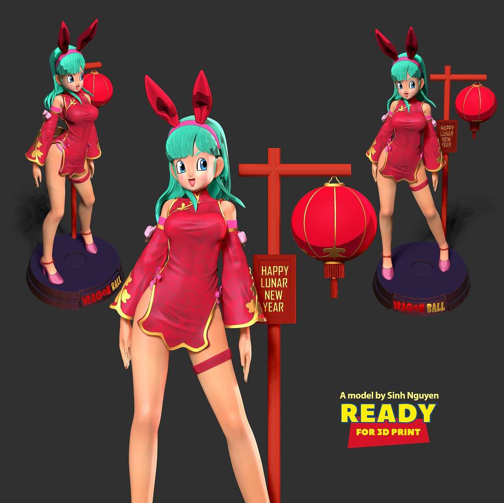 P站图纸印象馆 Sinh Nguyen 龙珠 布尔玛 Sinh Nguyen 龙珠 布尔玛