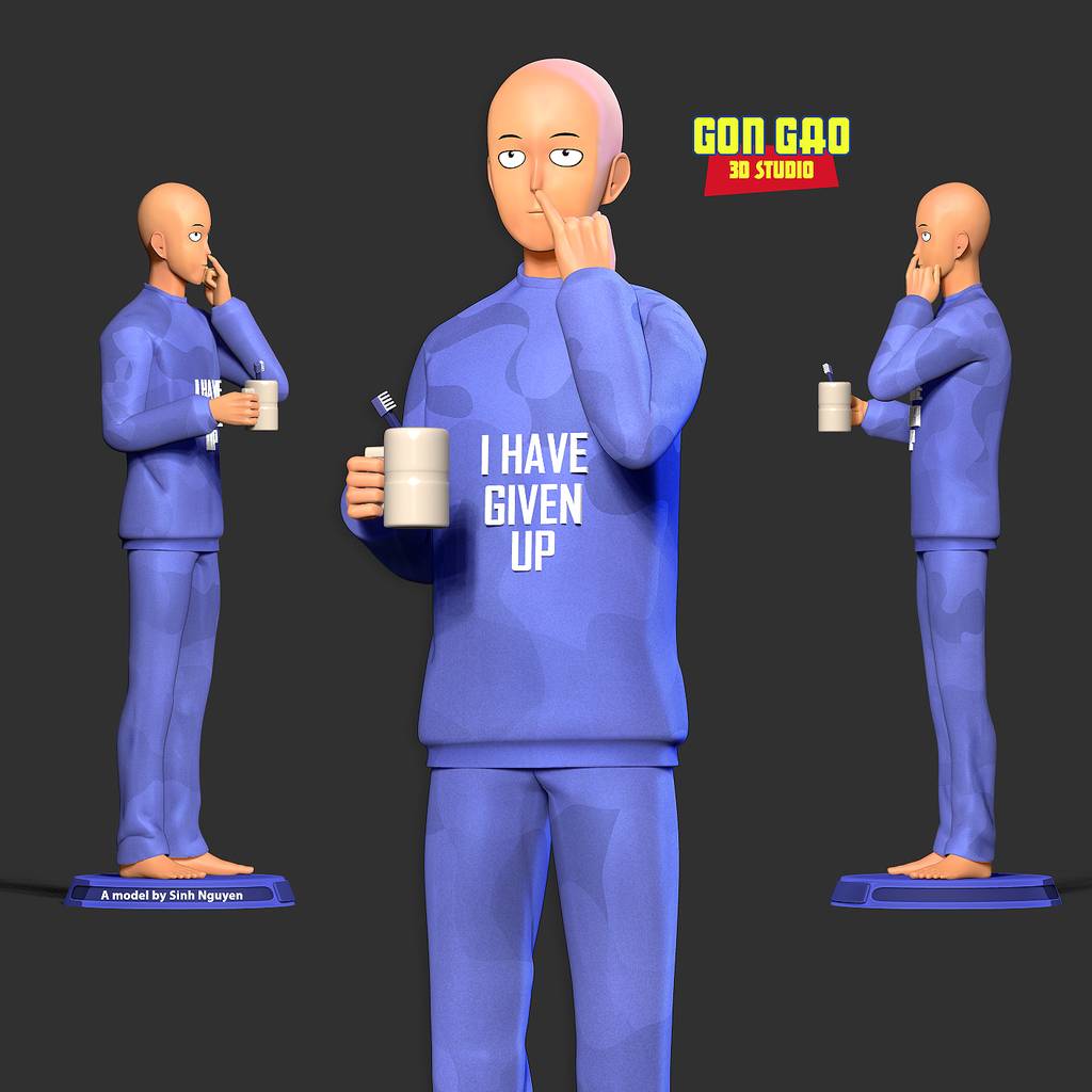 P站图纸印象馆 Sinh Nguyen 一拳超人吧 琦玉 Sinh Nguyen 一拳超人吧 琦玉