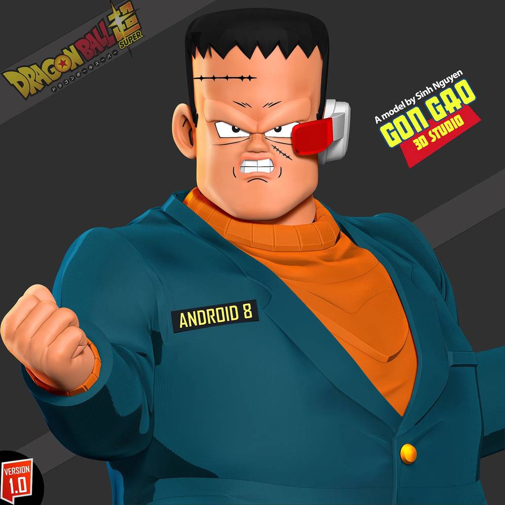 P站图纸印象馆 Sinh Nguyen 龙珠 人造人8号 Sinh Nguyen 龙珠 人造人8号