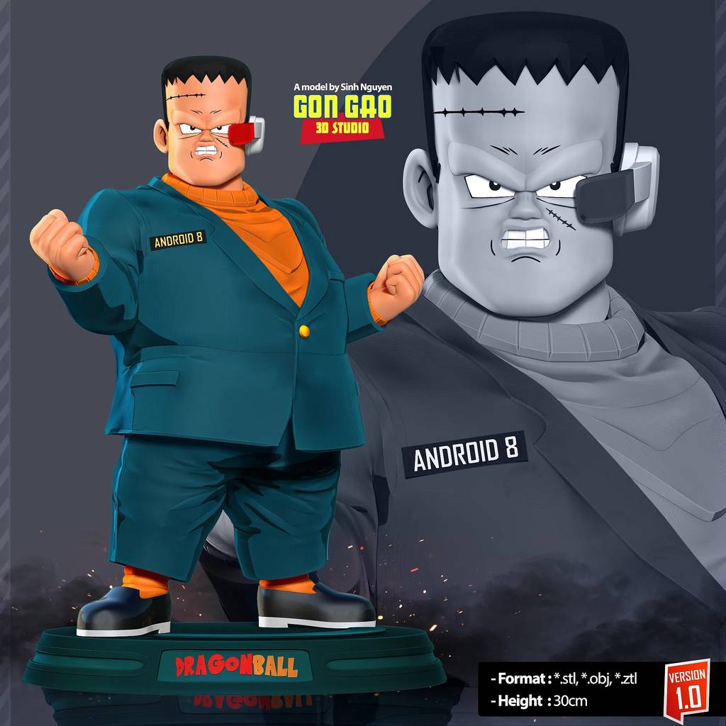 P站图纸印象馆 Sinh Nguyen 龙珠 人造人8号 Sinh Nguyen 龙珠 人造人8号