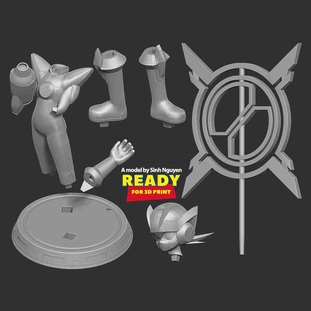 P站图纸印象馆 Sinh Nguyen 洛克人 Sinh Nguyen 洛克人