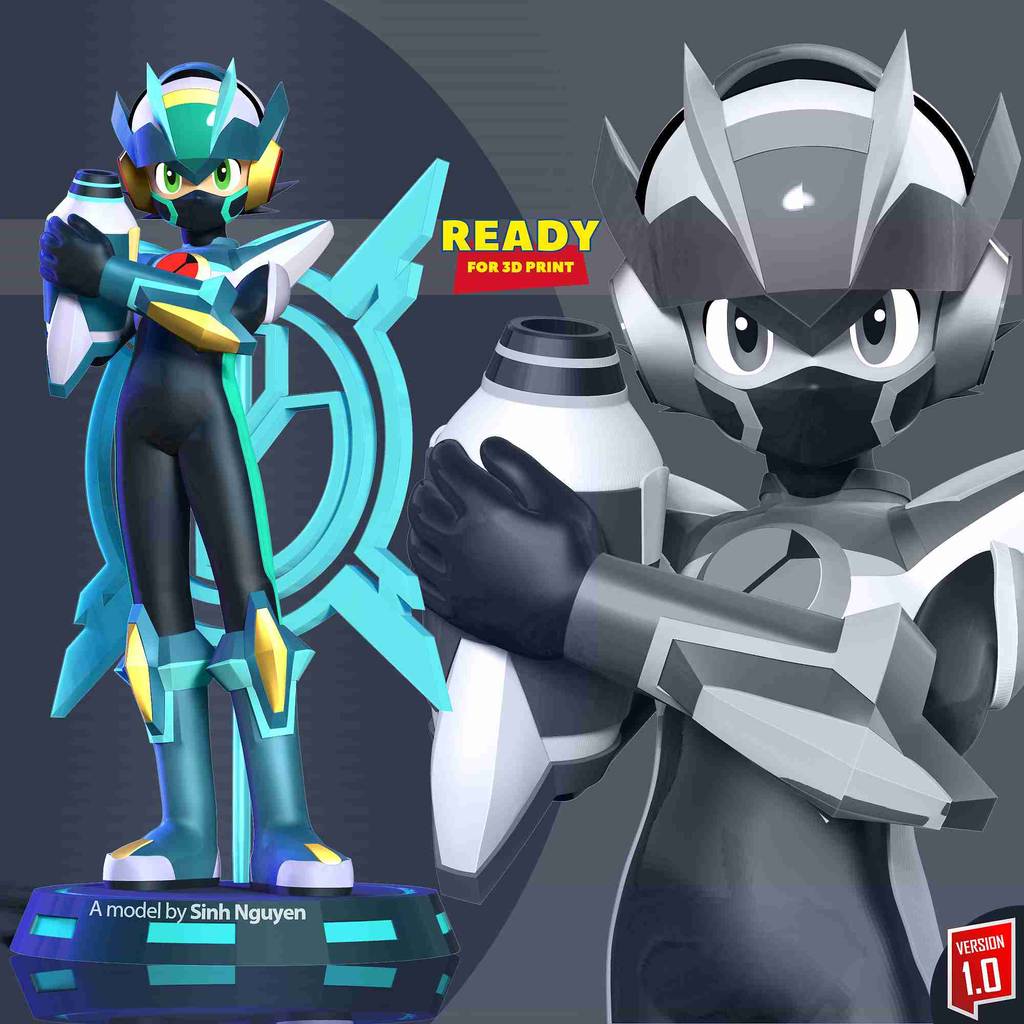 P站图纸印象馆 Sinh Nguyen 洛克人 Sinh Nguyen 洛克人