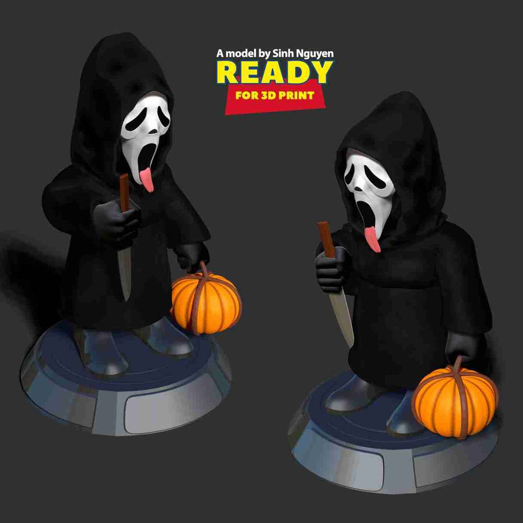 P站图纸印象馆 Sinh Nguyen 惊声尖叫 鬼面 Sinh Nguyen 惊声尖叫 鬼面