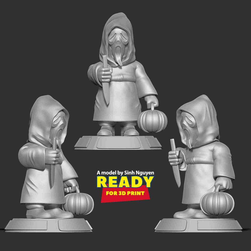 P站图纸印象馆 Sinh Nguyen 惊声尖叫 鬼面 Sinh Nguyen 惊声尖叫 鬼面