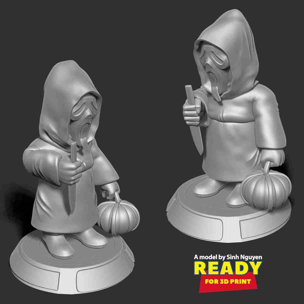 P站图纸印象馆 Sinh Nguyen 惊声尖叫 鬼面 Sinh Nguyen 惊声尖叫 鬼面