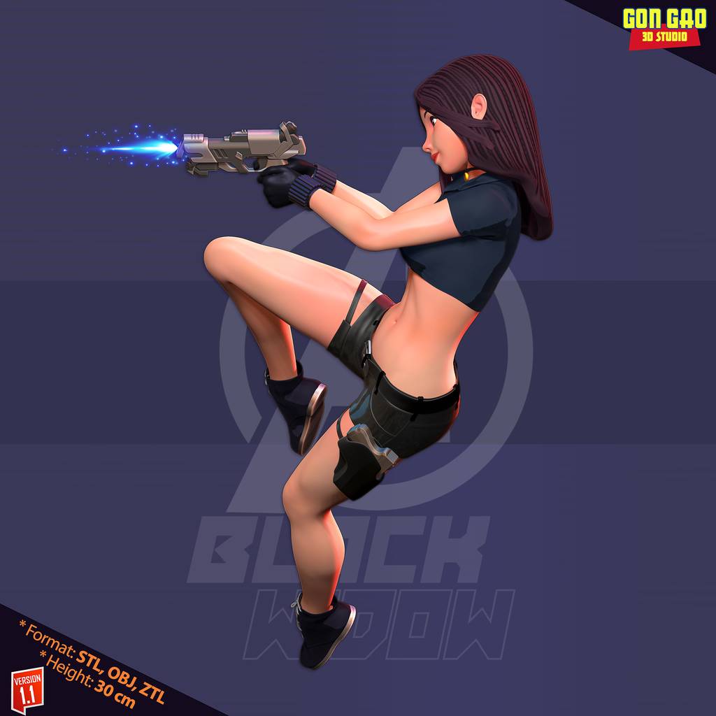 P站图纸印象馆 Sinh Nguyen 漫威 黑寡妇 Sinh Nguyen 漫威 黑寡妇