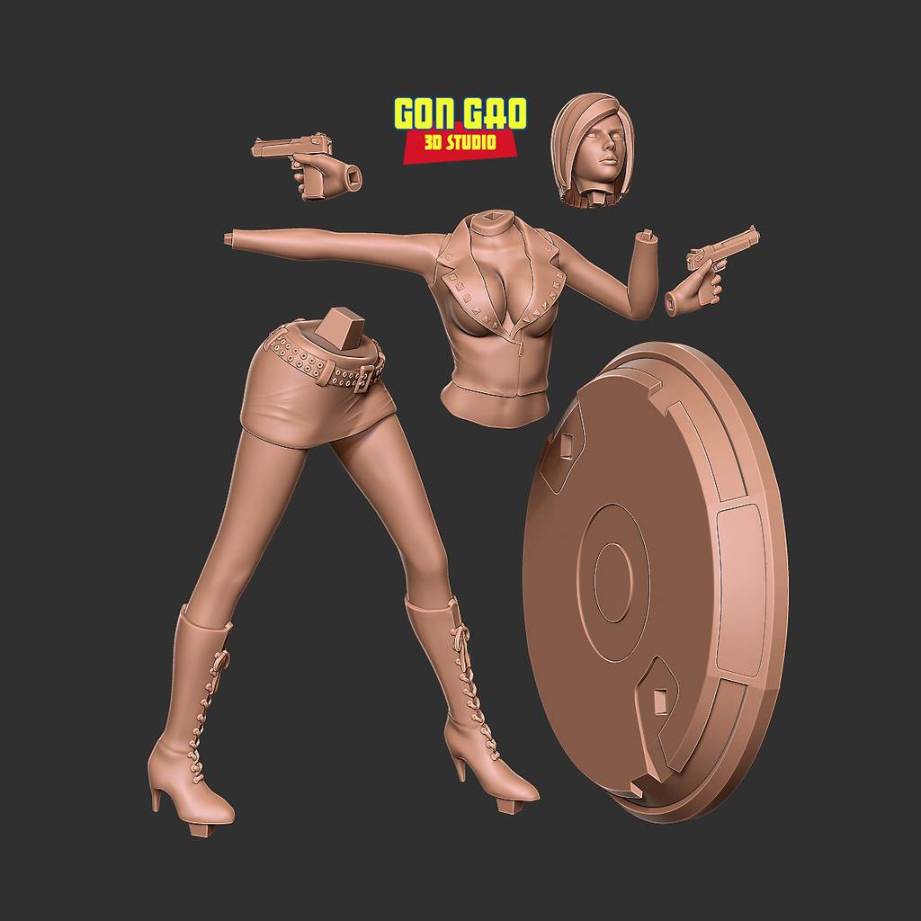 P站图纸印象馆 Sinh Nguyen 女刺客 Sinh Nguyen 女刺客