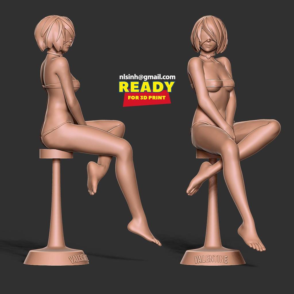 P站图纸印象馆 Sinh Nguyen 尼尔:机械纪元 尤尔哈2B Sinh Nguyen 尼尔:机械纪元 尤尔哈2B