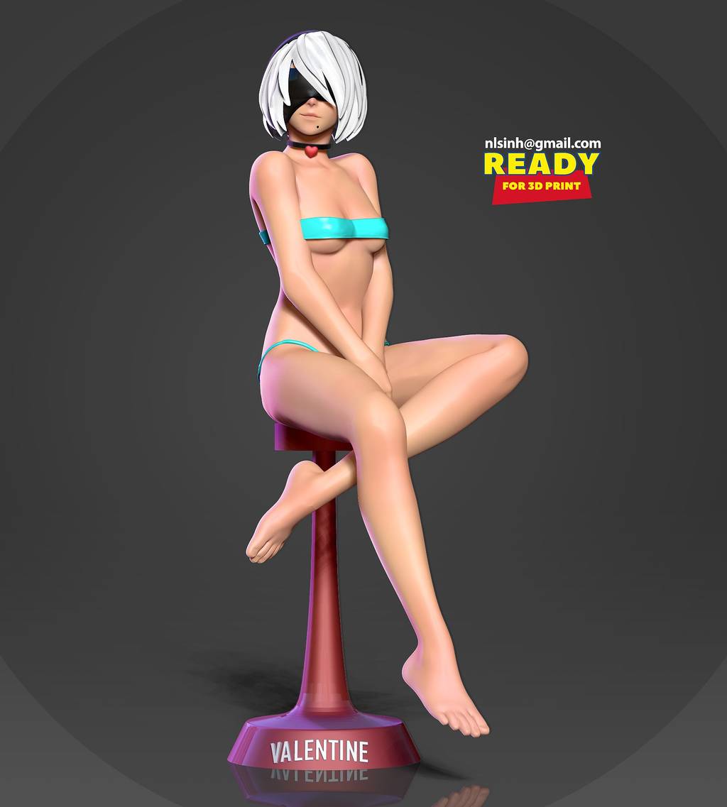 P站图纸印象馆 Sinh Nguyen 尼尔:机械纪元 尤尔哈2B Sinh Nguyen 尼尔:机械纪元 尤尔哈2B