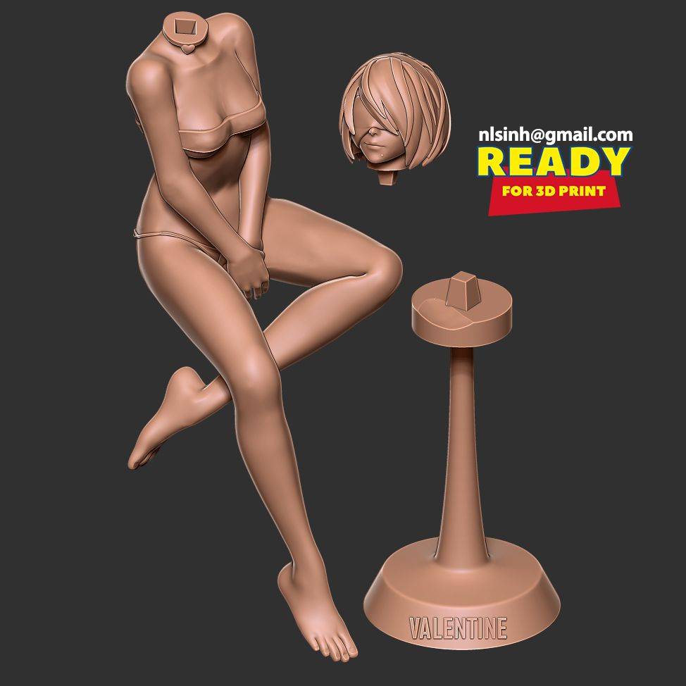 P站图纸印象馆 Sinh Nguyen 尼尔:机械纪元 尤尔哈2B Sinh Nguyen 尼尔:机械纪元 尤尔哈2B