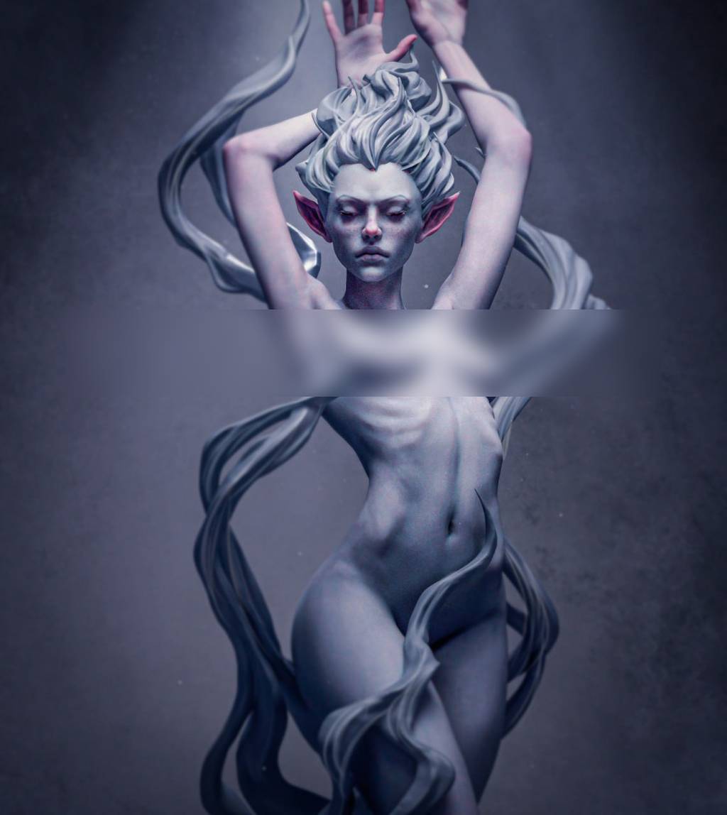 P站图纸印象馆 CA3D 希腊神话 塞雷纳 CA3D 希腊神话 塞雷纳