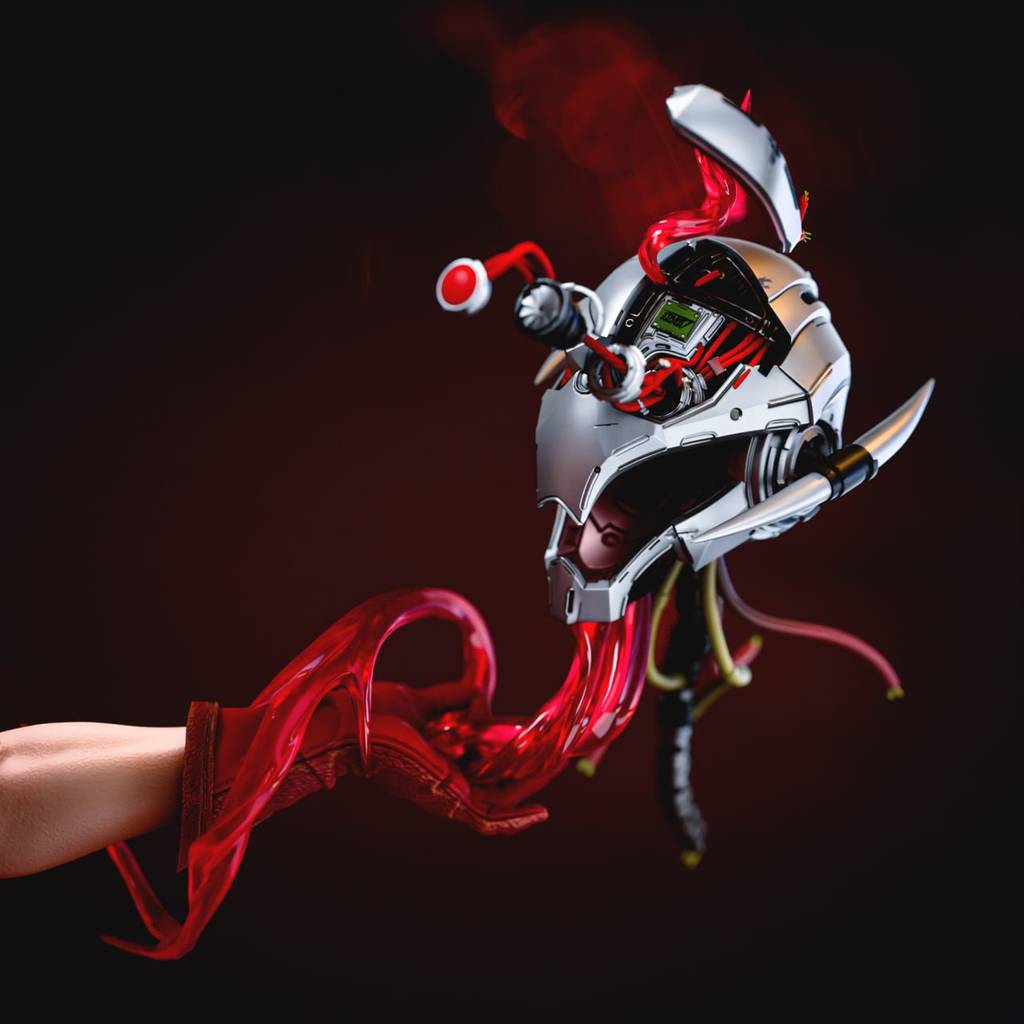 P站图纸印象馆 CA3D 漫威 绯红女巫 CA3D 漫威 绯红女巫