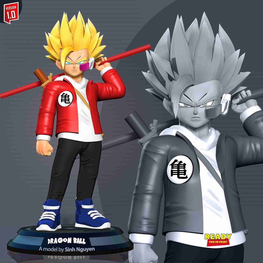 P站图纸印象馆 Sinh Nguyen 龙珠 悟空 Sinh Nguyen 龙珠 悟空