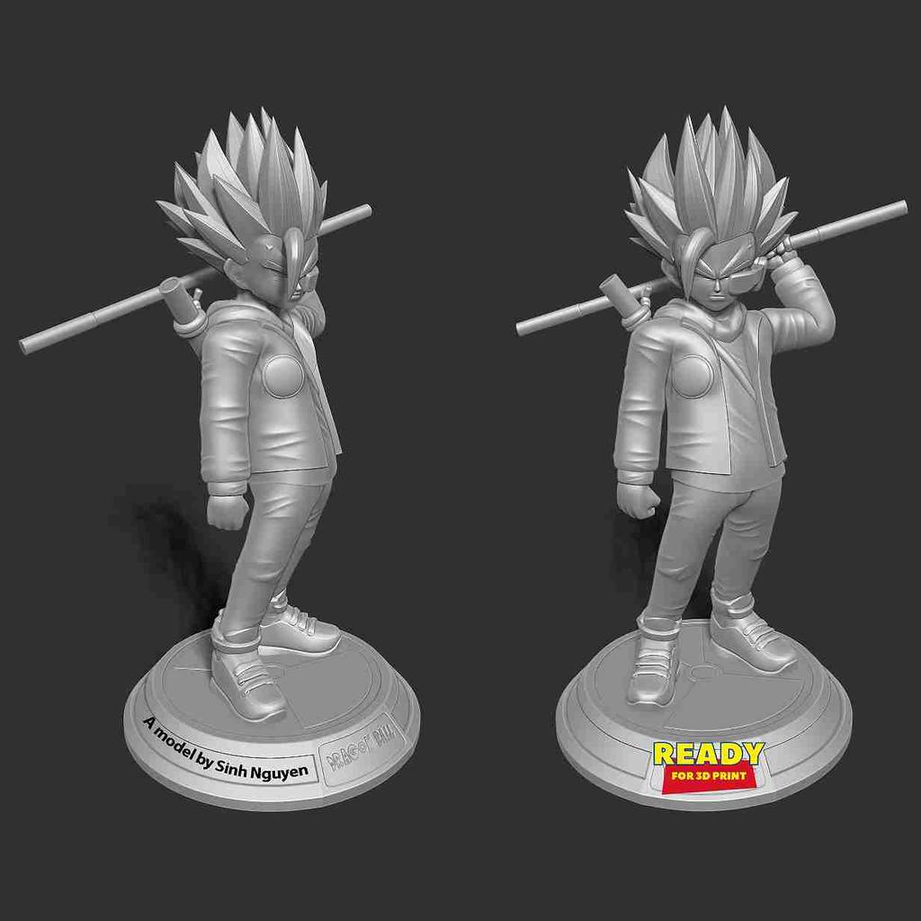 P站图纸印象馆 Sinh Nguyen 龙珠 悟空 Sinh Nguyen 龙珠 悟空