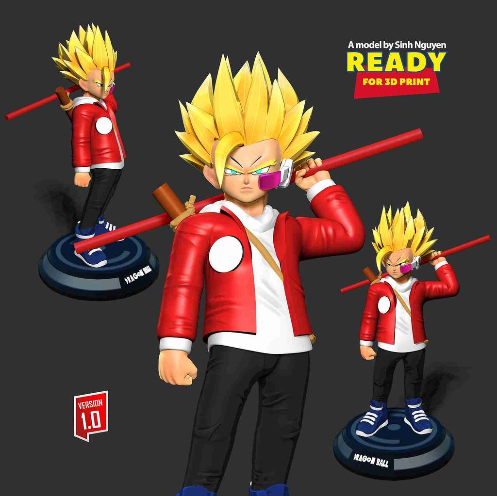 P站图纸印象馆 Sinh Nguyen 龙珠 悟空 Sinh Nguyen 龙珠 悟空