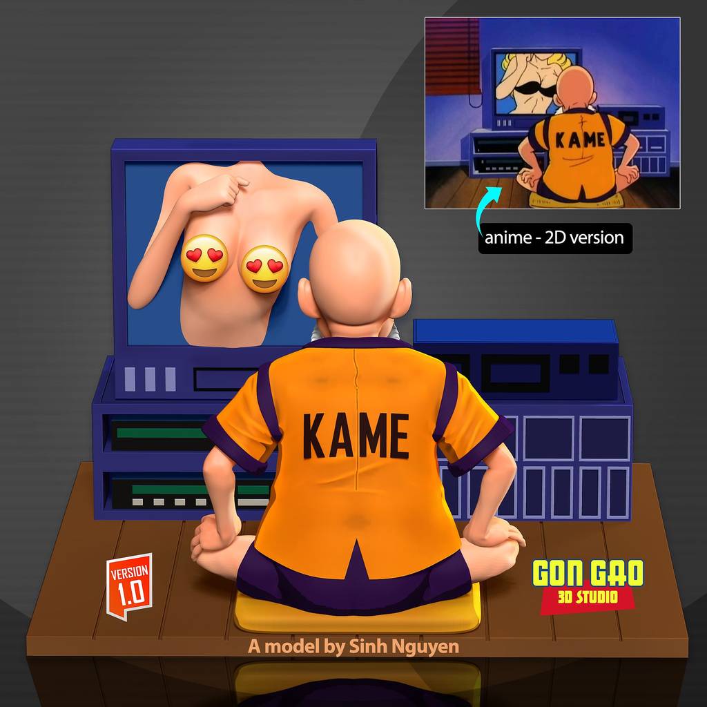 P站图纸印象馆 Sinh Nguyen 龙珠 龟仙人 Sinh Nguyen 龙珠 龟仙人