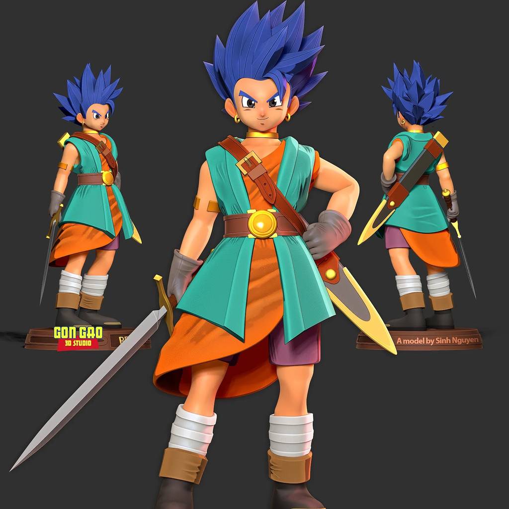 P站图纸印象馆 Sinh Nguyen 勇士斗恶龙 雷克斯 Sinh Nguyen 勇士斗恶龙 雷克斯