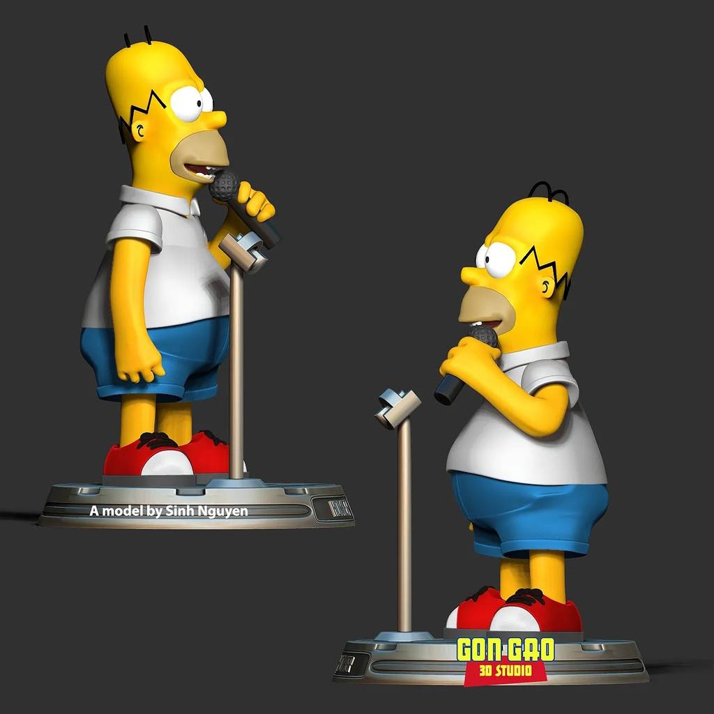 P站图纸印象馆 Sinh Nguyen 辛普森一家 Homer Sinh Nguyen 辛普森一家 Homer