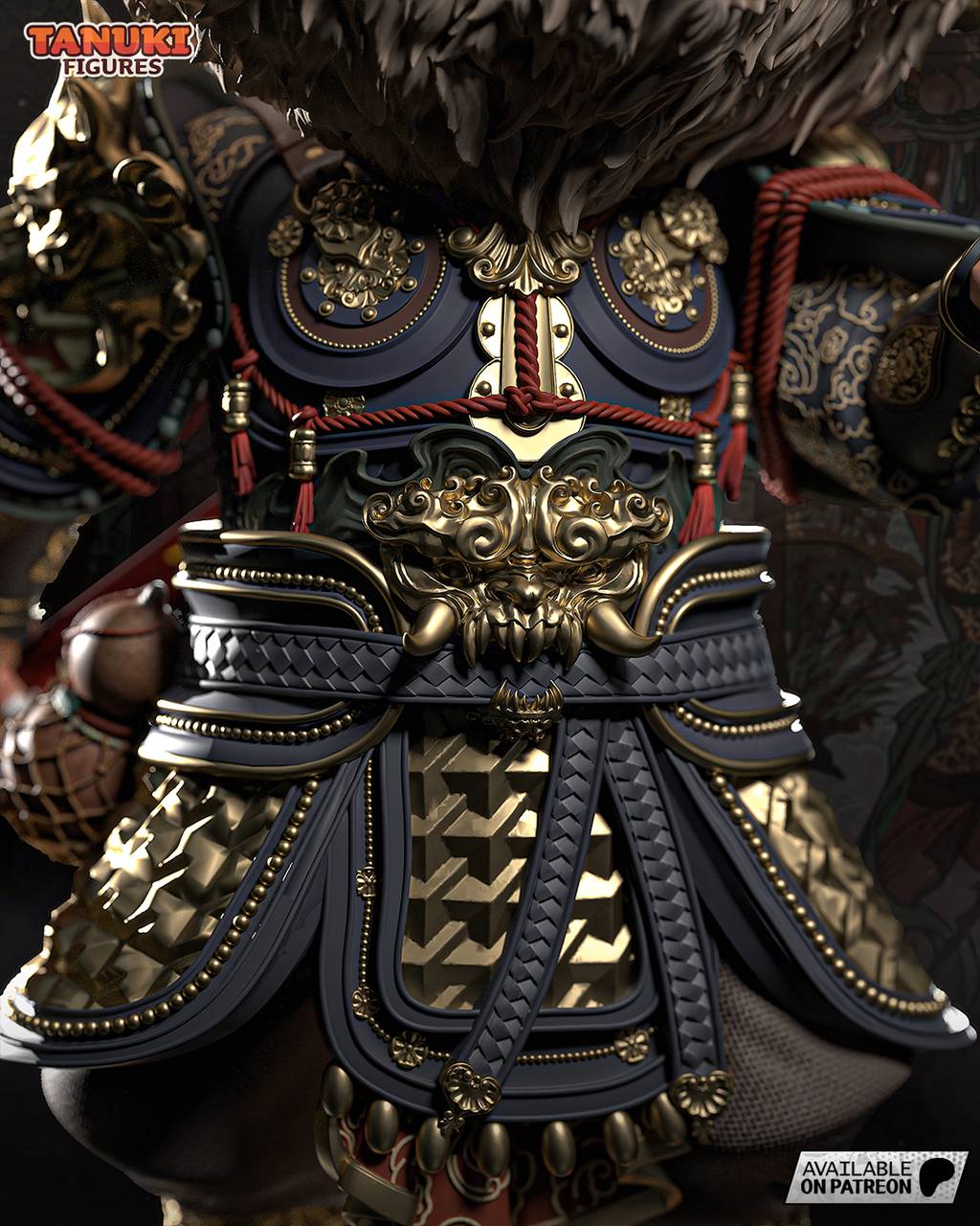 P站图纸印象馆 Tanuki Figures 黑神话悟空 Tanuki Figures 黑神话悟空