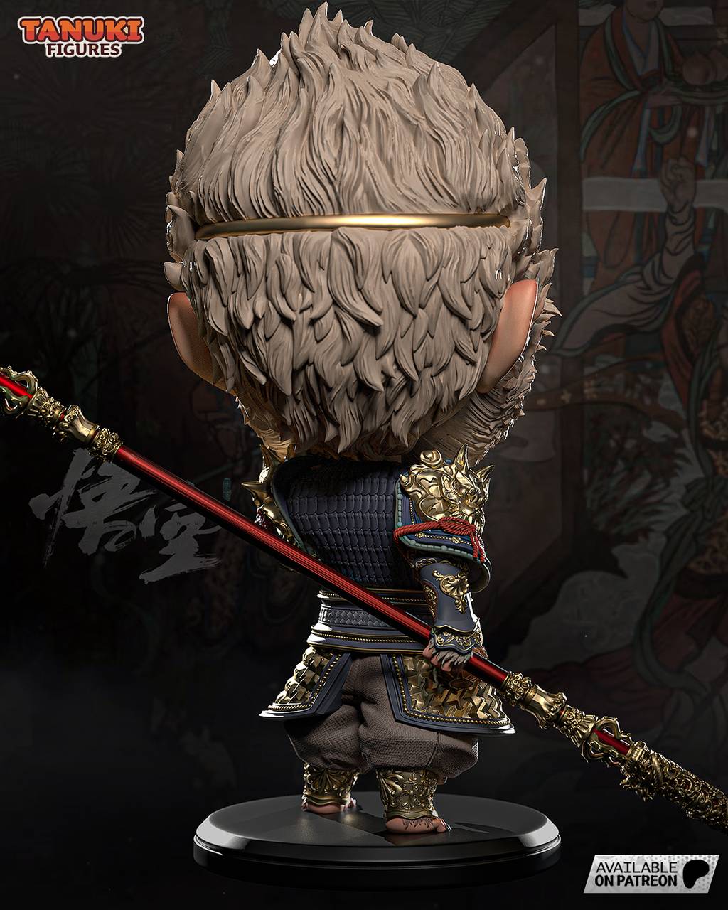 P站图纸印象馆 Tanuki Figures 黑神话悟空 Tanuki Figures 黑神话悟空