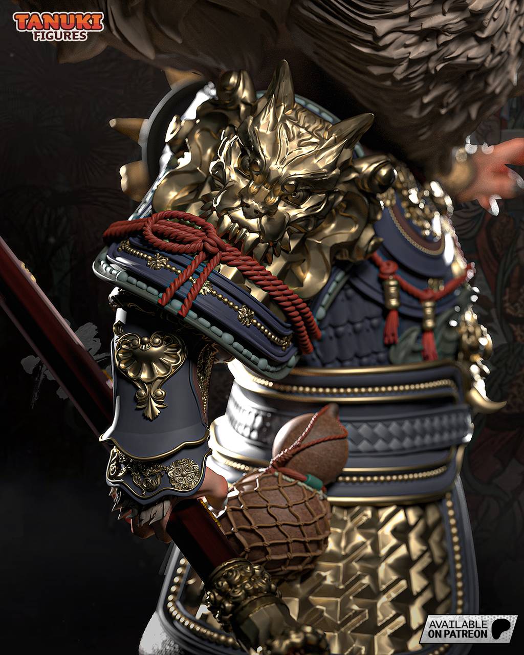 P站图纸印象馆 Tanuki Figures 黑神话悟空 Tanuki Figures 黑神话悟空