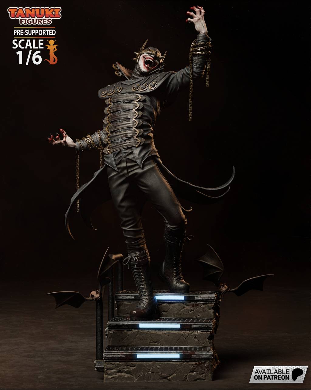 P站图纸印象馆 Tanuki Figures DC漫画 狂笑之蝠 Tanuki Figures DC漫画 狂笑之蝠