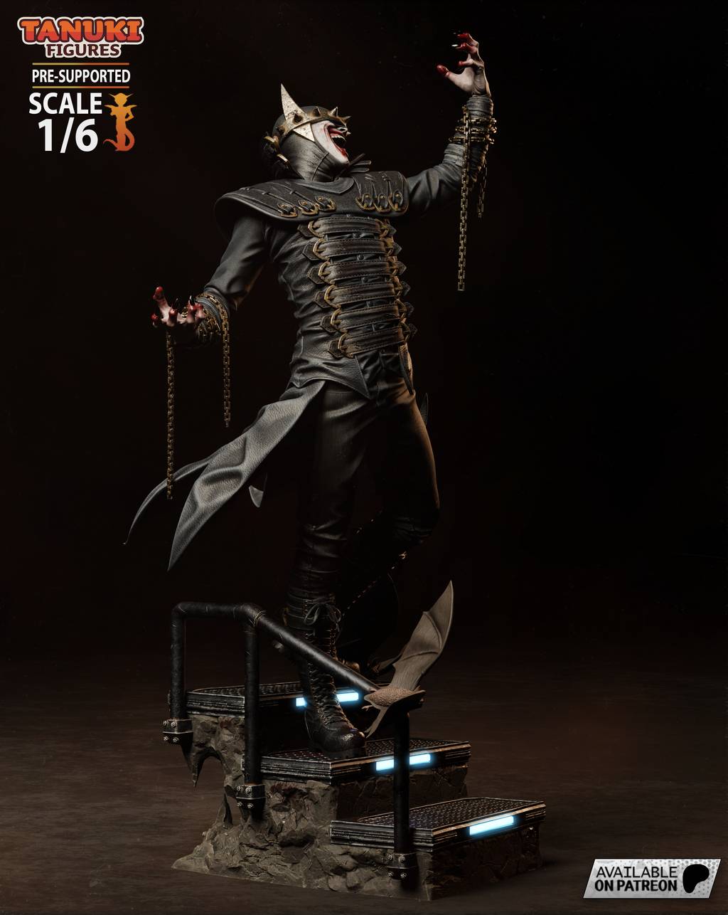 P站图纸印象馆 Tanuki Figures DC漫画 狂笑之蝠 Tanuki Figures DC漫画 狂笑之蝠